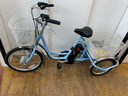 値下げしました！！！MIMUGO製★電動三輪車★防犯登録料込★近隣配送可能