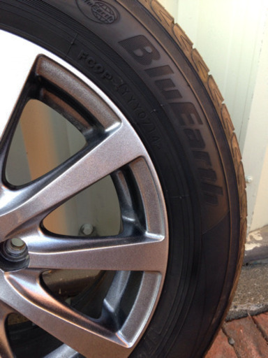 ヨコハマBIU EARTH175／65R14ホイルはマナレイ4 マナレイスポーツ 175