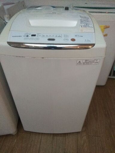 東芝洗濯機4.2kg 2013年製　別館倉庫場所浦添市安波茶においてあります