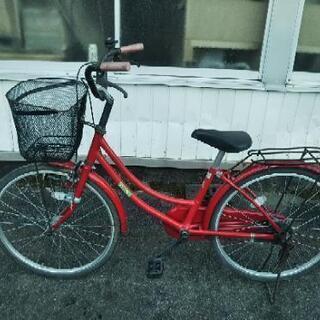 赤い自転車シリーズ④