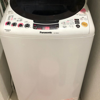 洗濯機　Panasonic eco-wash 8kg