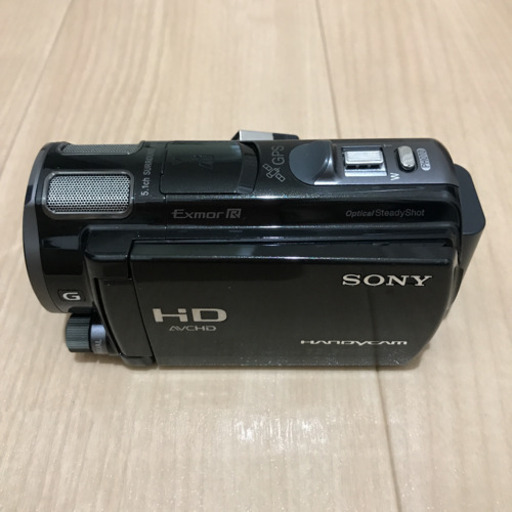 【お商談中】SONY HDR-CX560V(B)+三脚+三脚ケース+スマホ撮影用ホルダー+microSDカード