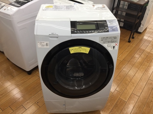 【トレファク鶴ヶ島店】日立　ドラム式洗濯機　11.0kg/6.0kg　2016年製