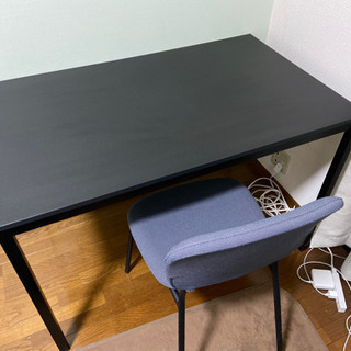 [2点セット]ほぼ新品　IKEA テーブルとチェア 工具付き