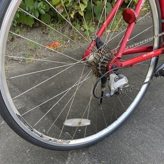 フラットバーロード ルイガノ RSR2 450mm レッド