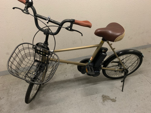 【売却済】パナソニック Panasonic BE-ENB01T [電動アシスト自転車 エネボトル搭載 ene mobile(エネモービル・S) ハーベストゴールド
