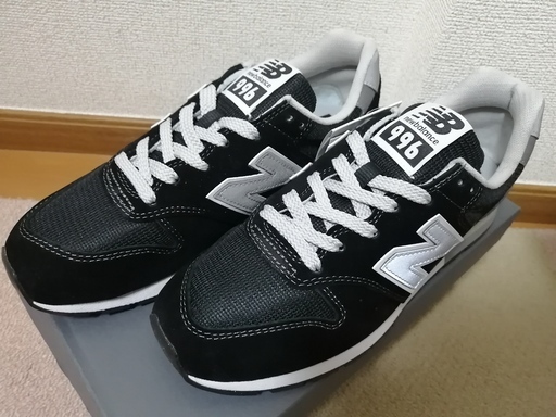 新品未使用！New balance 996　黒　24センチ