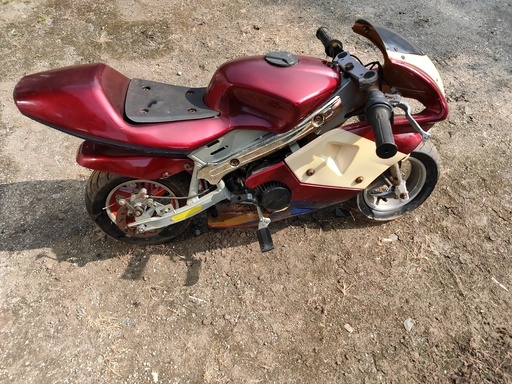 ポケバイ　不動　2スト49cc　屋内保管