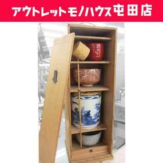 茶道具 短冊揃 茶碗 棗 茶杓 水指 茶杓 箱 蓋置 札幌市北区