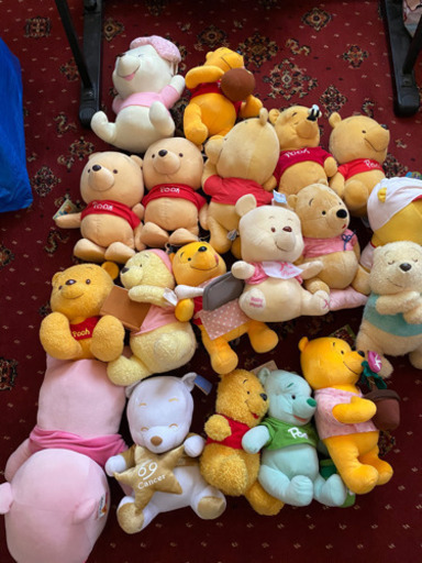 プーさん ぬいぐるみバイキング ゆちあむ 北名古屋のおもちゃの中古あげます 譲ります ジモティーで不用品の処分