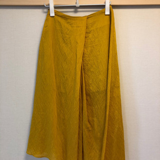 IENA イエナ　黄色　夏用スカート