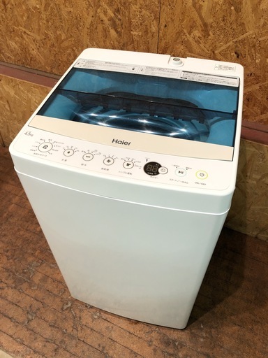 【管理KRS235】Haier 2018年 JW-C45A 4.5kg 洗濯機