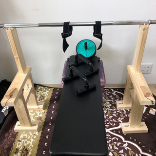 【引き渡し者決定！！】懸垂バー、ダンベル、腹筋台他10点