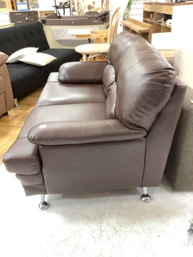 愛品倶楽部柏店】シボネ バルカローレソファ 2P パープル