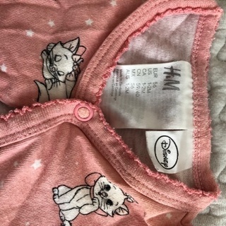 H M ディズニーマリーちゃんロンパース 新生児からサイズ たぬきち 塚田のベビー用品 ベビー服 の中古あげます 譲ります ジモティーで不用品の処分