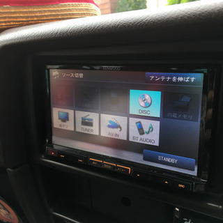 ケンウッド KENWOOD 彩速ナビ MDV-737DT フルセグ/Bluetooth/DVD/CD/SD/USB 
