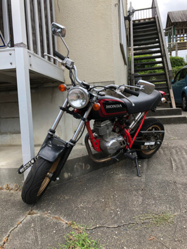 【値下げ】ホンダ　エイプ50→82cc 車体　前後ディスクブレーキ変更