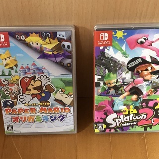 スイッチ Switch ソフト ２本セット(スプラトゥーン2 ペ...