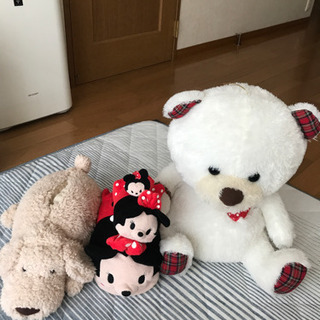 ツムツムミニーマウス 犬ティッシュケースくまのぬいぐるみ モラン 本郷の子供用品の中古あげます 譲ります ジモティーで不用品の処分