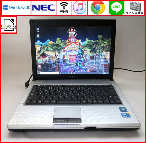 NEC メモリ4GB HDD160GB ノートパソコン/wifi/コンパクト/Corei5