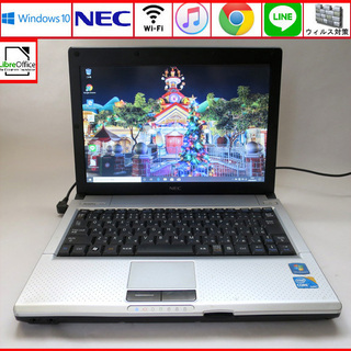 NEC メモリ4GB HDD160GB ノートパソコン/wifi...