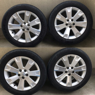 18インチ デリカD5 純正アルミホイールセット 4本 デリカ D5 中古 純正 アルミ ホイール 4本 セット 18インチ 7.0J