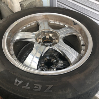 タイヤ、ホイル4本セットです！