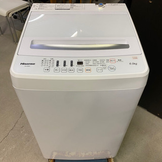 2019年製6.0kg洗濯機！Hisense HW-G60A 配送致します！