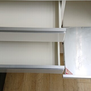 ★ pamouna パモウナ レンジボード 食器棚 ホワイト ソフトクローズ 高級 モダン☆100×50×203☆配達可能 買取帝国 朝霞店 