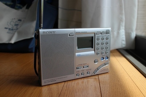 SONY ICF-SW7600GR FMラジオ