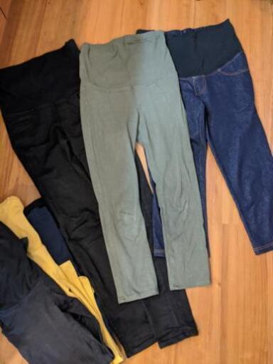 マタニティ ズボン デニム パンツ 7点セット Uniqlo 赤ちゃん本舗 犬印 サニー 島ノ関のマタニティ用品の中古あげます 譲ります ジモティーで不用品の処分