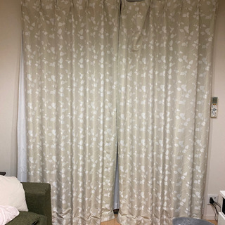 ニトリ　遮光カーテン、レースカーテン　220cm