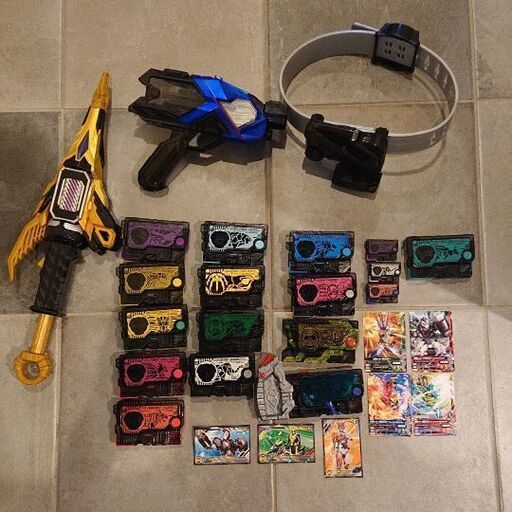 仮面ライダーゼロワン プログライズキー 変身ベルト カード シール26点