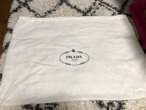 《受け渡しが決まりました》PRADA プラダ　キャンバストートバッグ　ピンク　※本物です！