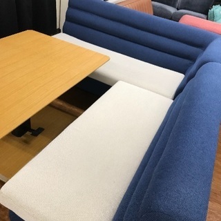 コーナーソファー＋昇降式ダイニングテーブルセット