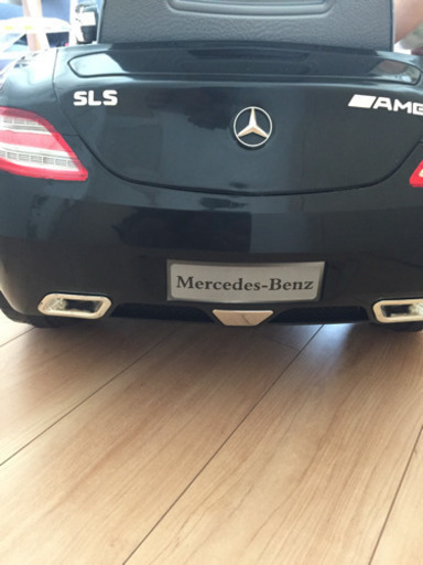 ラジコン操作可 電動乗用カー ベンツSLS-AMG【黒】QX7997A-BK 購入