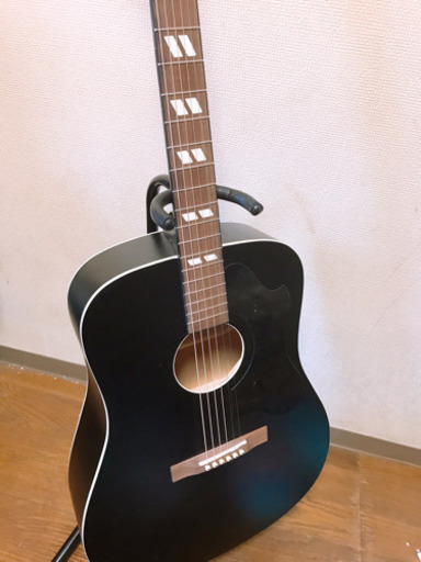 【ほぼ新品/調整済み】RECORDING KING RDS7 ブラック アコギ アコースティックギター