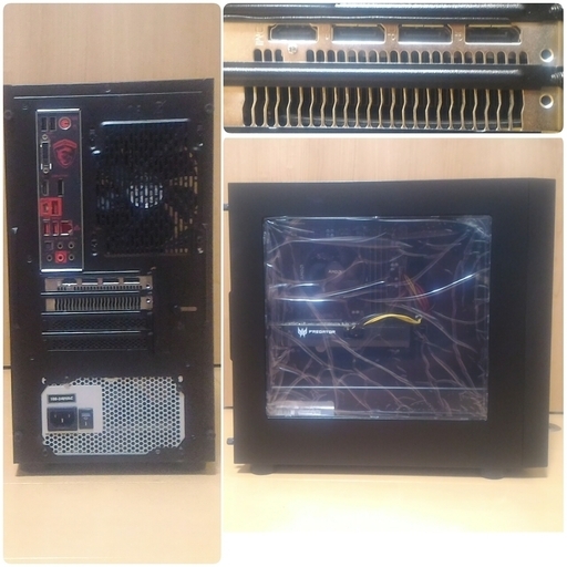 極美品 爆速ゲーミング Ryzen RX580 メモリ8G SSD240G Windows10 0115