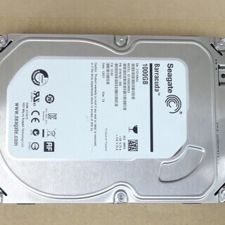 HDD ハードディスク 3.5インチ 1TB Seagate 中...