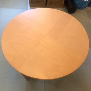 IKEA 丸テーブル(譲渡予約済みになりました)