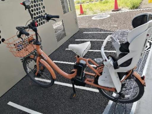 （取り引きの予定者決まり）2018年製新しいモデルBRIDGESTONE電動アシスト自転車(幼児２人同乗基準適合車)24インチ