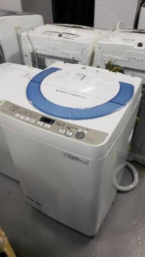 【7kg洗濯機】キレイなブルーのパネルです！