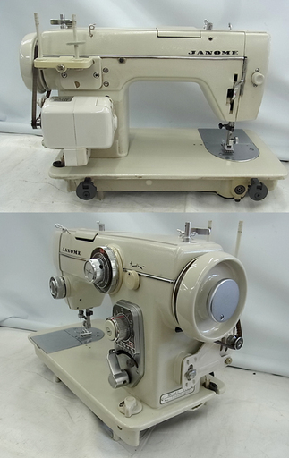 ☆ジャノメ ミシン 680 フットコントローラー付き ジャンク扱い JANOME