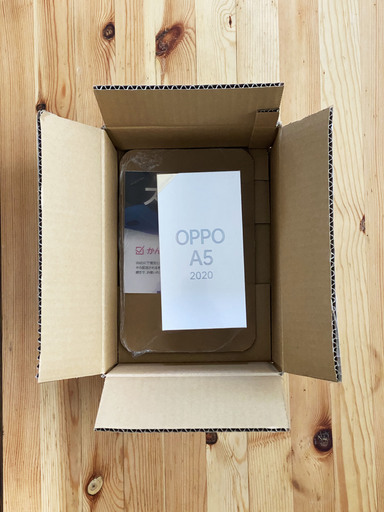 OPPO A5 2020 グリーン 64GB 段ボールからも出していません OPPO A5