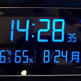 セイコー DL208W置時計・掛け時計 (ありしん) 土呂の時計《掛け時計 