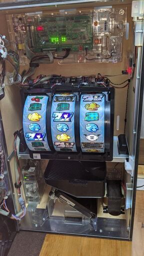 パチスロ実機 ツインエンジェル BREAK コイン不要機付 スロット