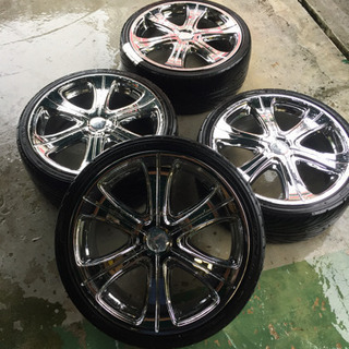 値下げ 19インチ レーベンハート メッキホイール