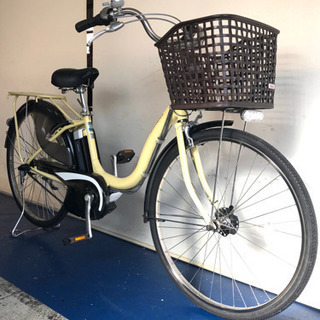 ヤマハ パスナチュラ 26インチ 6ah デジタル 電動自転車 電動アシスト