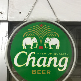 激レア!!! タイのChang beer ネオンライト