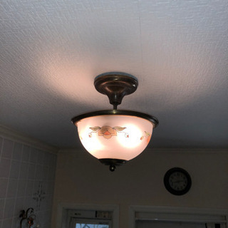 フランスアンティークシーリングライト　照明